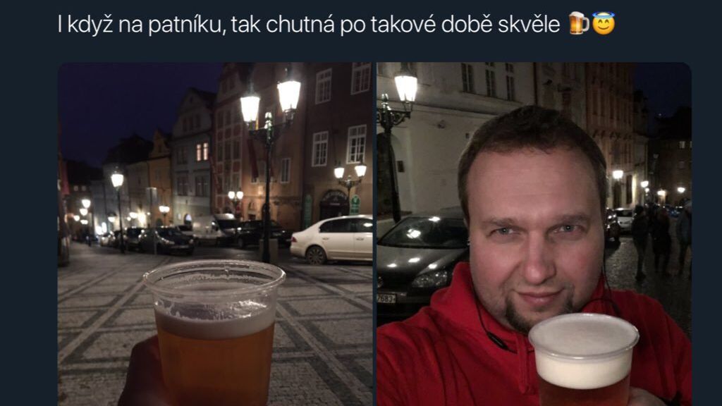 Jurečka se omluvil za pivo na ulici: Nealko to nebylo, nechci lhát